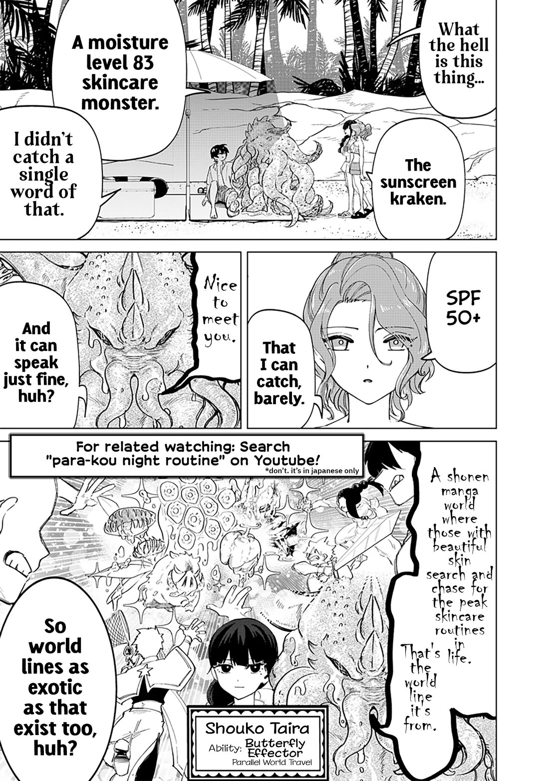 The Gals Who Always Say Insane Things: My Daily Life at a Private Paranormal High School chapter 21 page 13