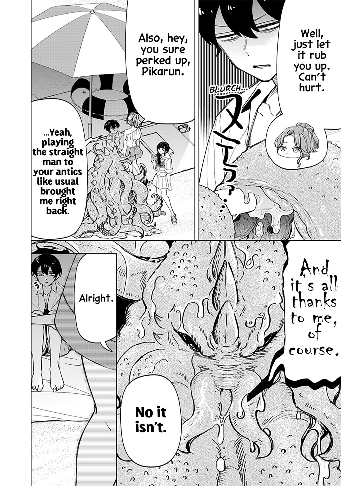 The Gals Who Always Say Insane Things: My Daily Life at a Private Paranormal High School chapter 21 page 14