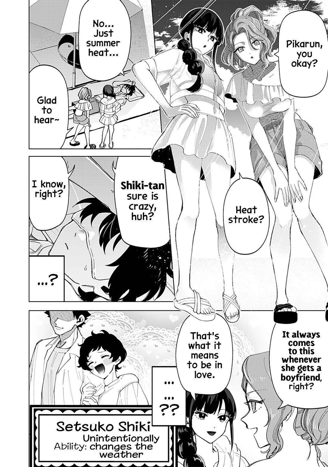 The Gals Who Always Say Insane Things: My Daily Life at a Private Paranormal High School chapter 21 page 4