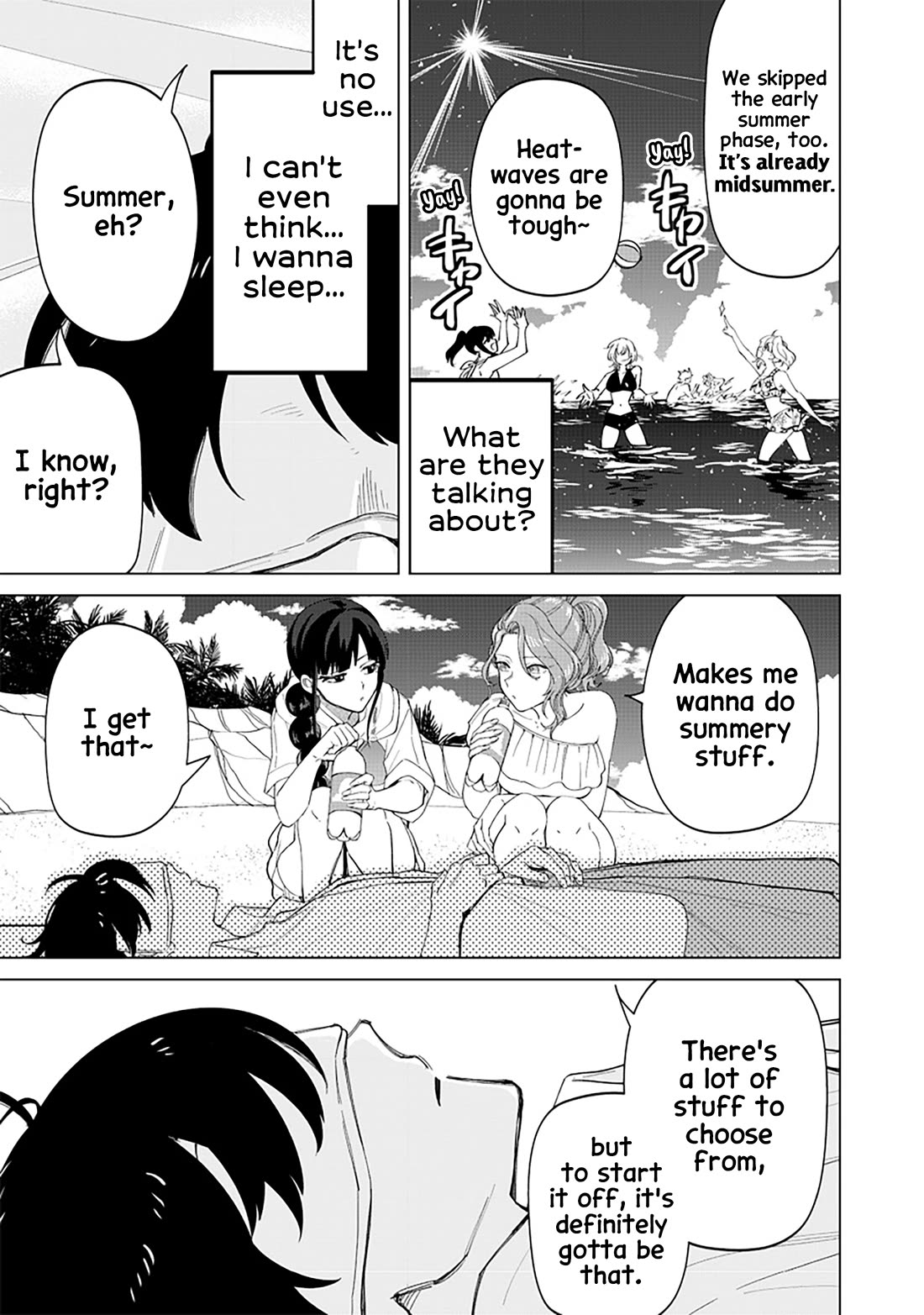 The Gals Who Always Say Insane Things: My Daily Life at a Private Paranormal High School chapter 21 page 5