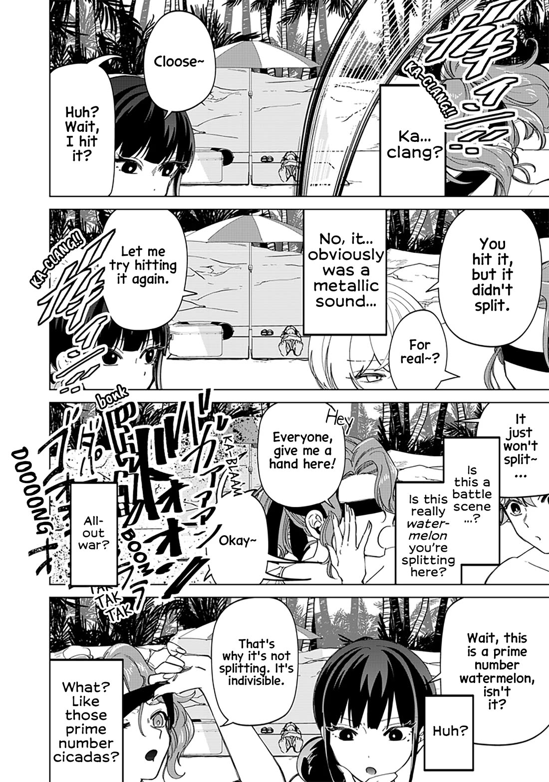 The Gals Who Always Say Insane Things: My Daily Life at a Private Paranormal High School chapter 21 page 8