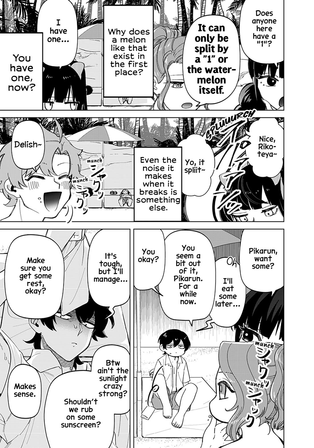 The Gals Who Always Say Insane Things: My Daily Life at a Private Paranormal High School chapter 21 page 9