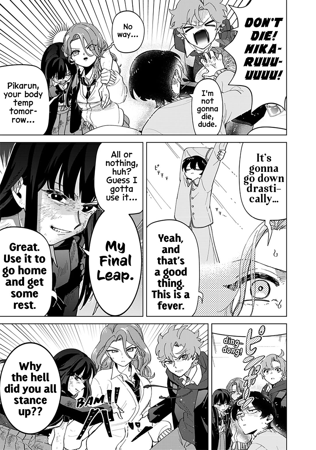 The Gals Who Always Say Insane Things: My Daily Life at a Private Paranormal High School chapter 22 page 11