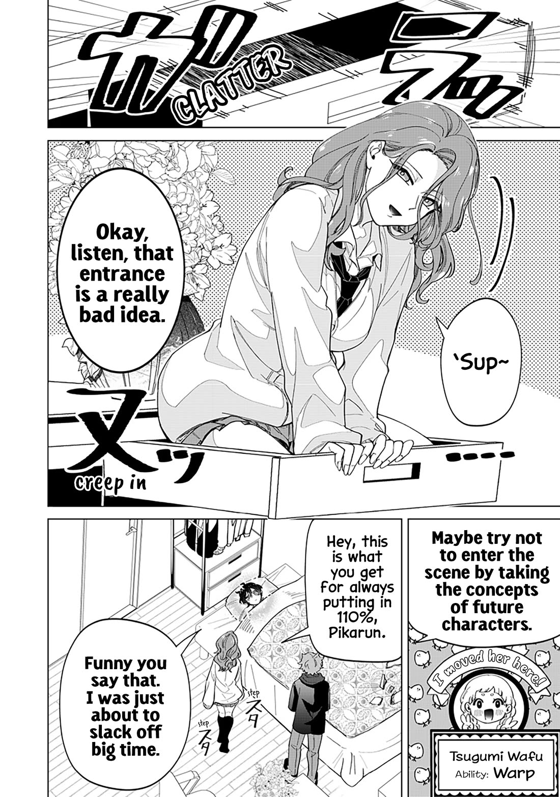 The Gals Who Always Say Insane Things: My Daily Life at a Private Paranormal High School chapter 22 page 6