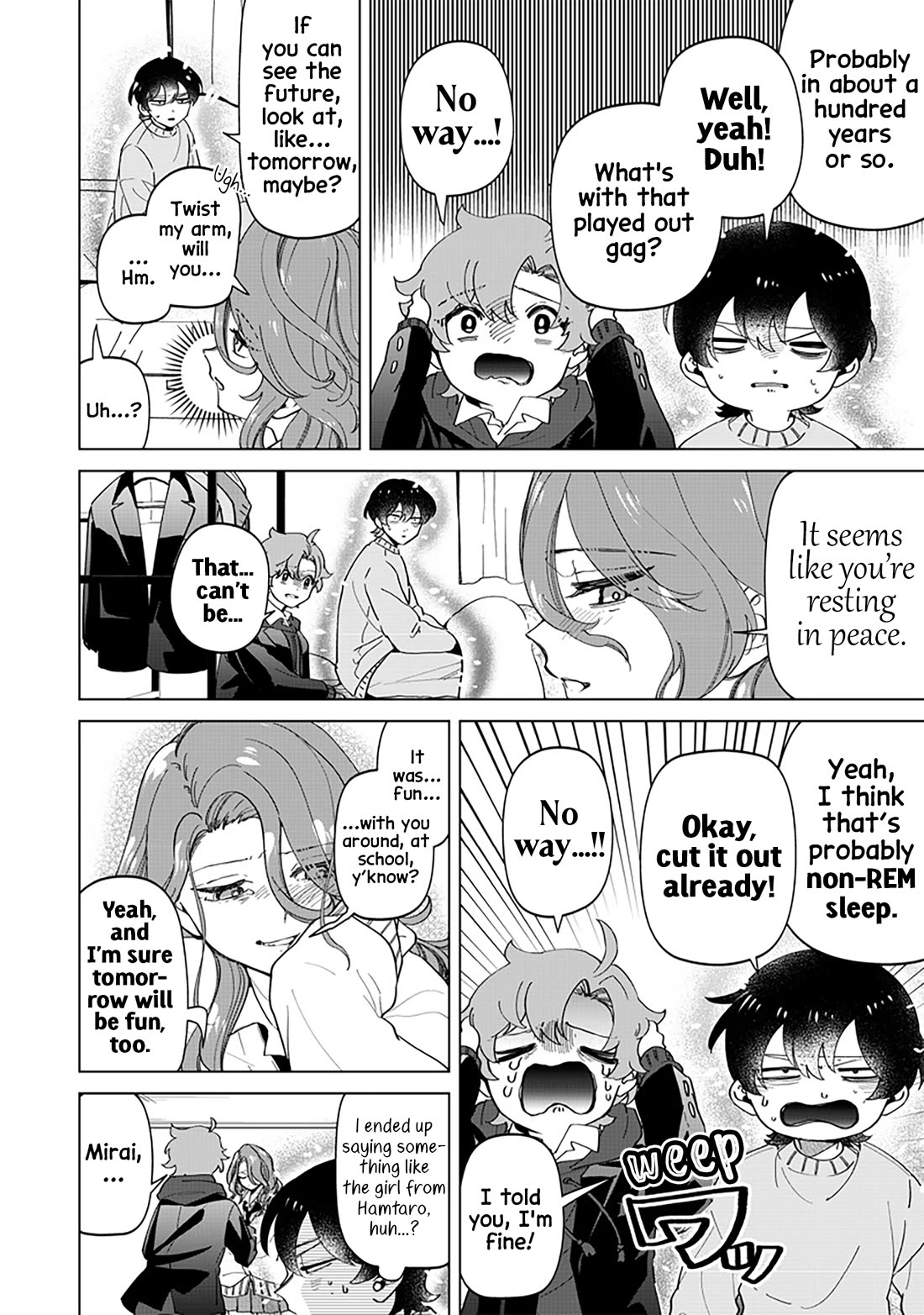 The Gals Who Always Say Insane Things: My Daily Life at a Private Paranormal High School chapter 22 page 8