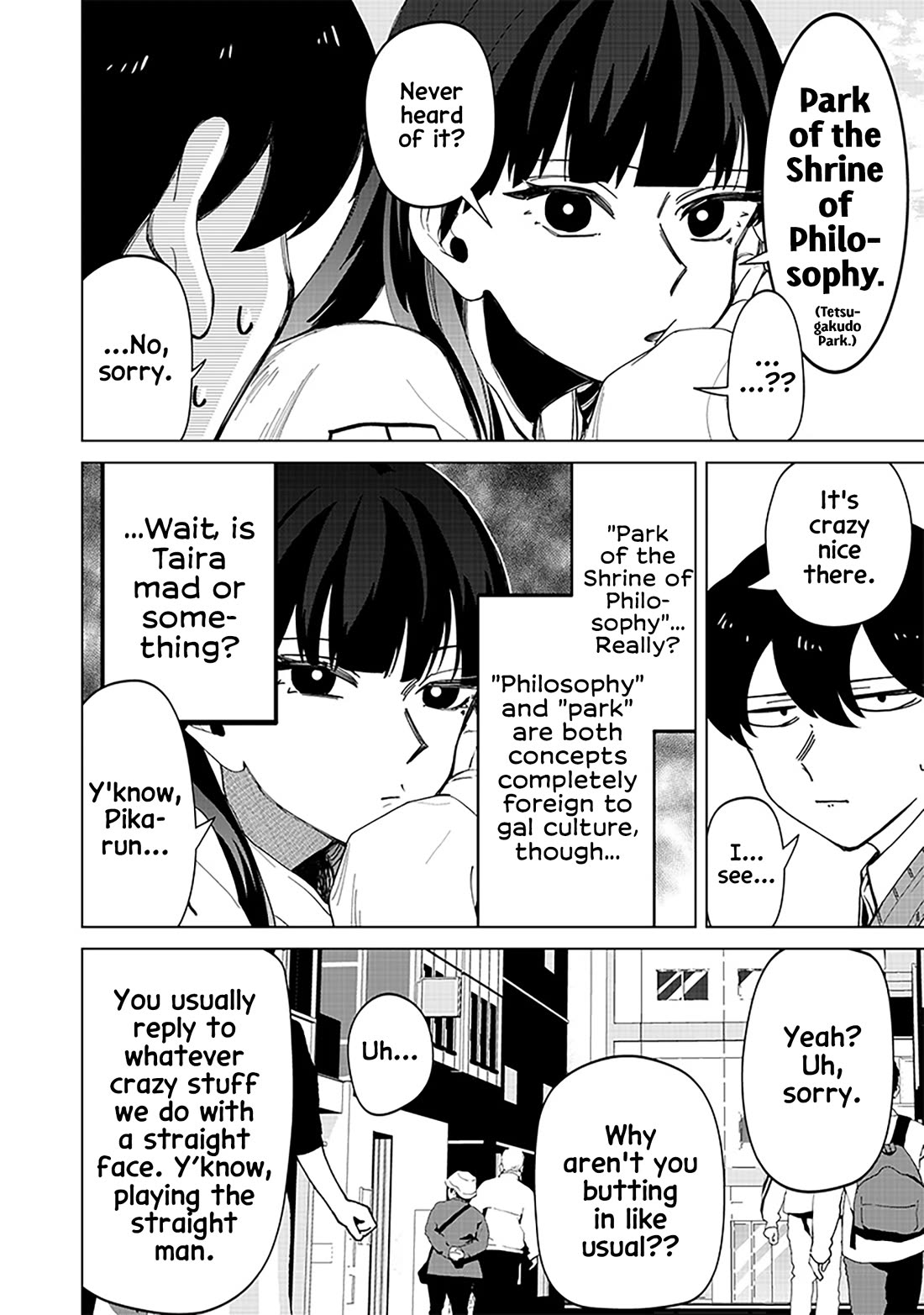 The Gals Who Always Say Insane Things: My Daily Life at a Private Paranormal High School chapter 23 page 10