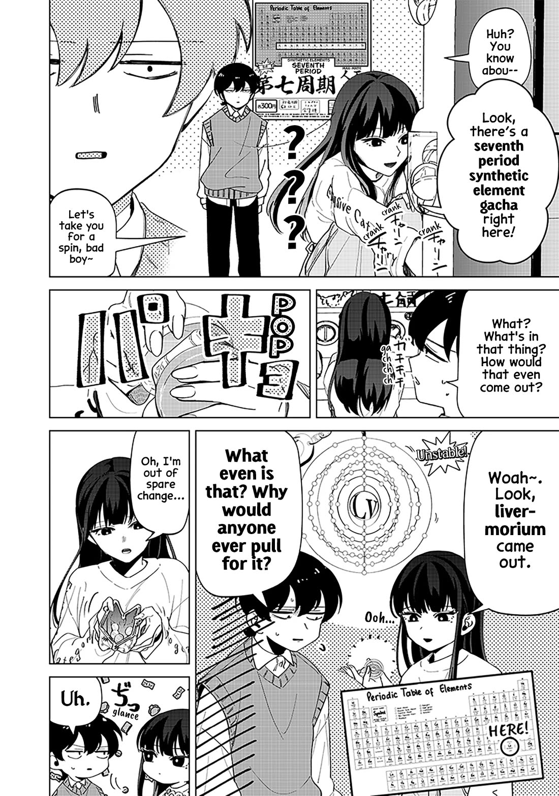 The Gals Who Always Say Insane Things: My Daily Life at a Private Paranormal High School chapter 23 page 12