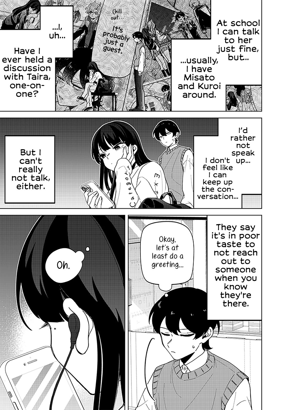 The Gals Who Always Say Insane Things: My Daily Life at a Private Paranormal High School chapter 23 page 3