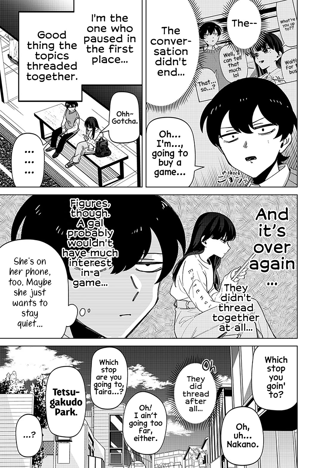 The Gals Who Always Say Insane Things: My Daily Life at a Private Paranormal High School chapter 23 page 9