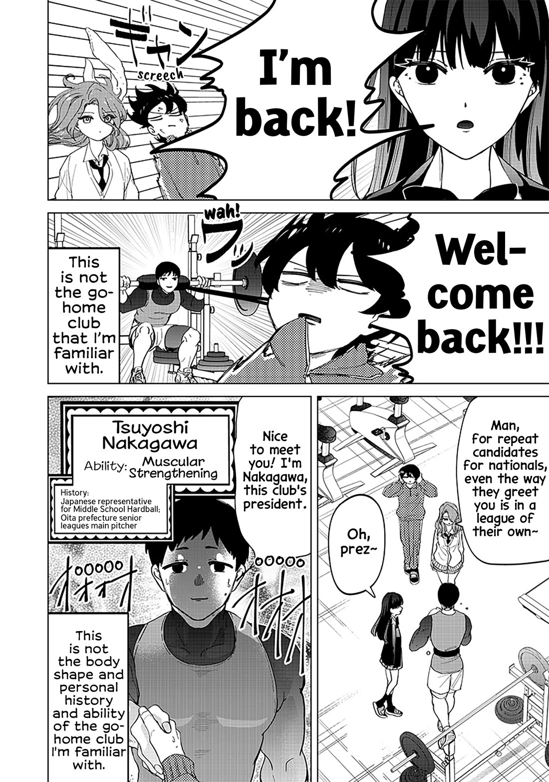 The Gals Who Always Say Insane Things: My Daily Life at a Private Paranormal High School chapter 24.1 page 10