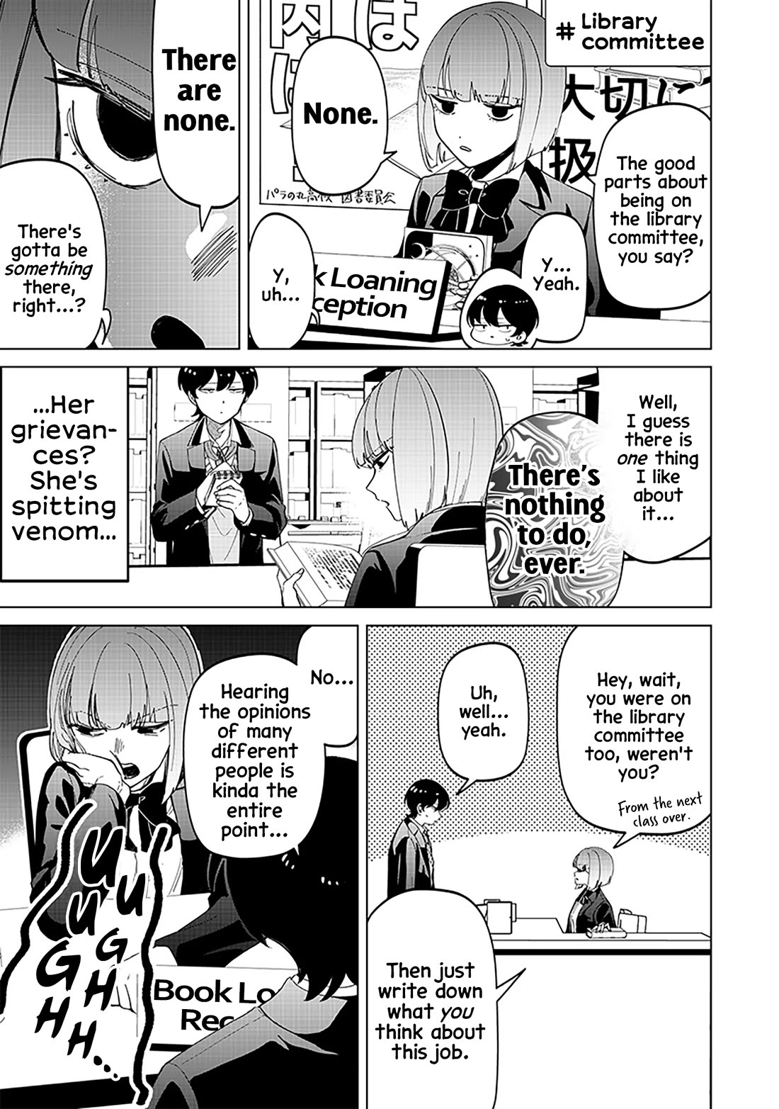 The Gals Who Always Say Insane Things: My Daily Life at a Private Paranormal High School chapter 24.1 page 13