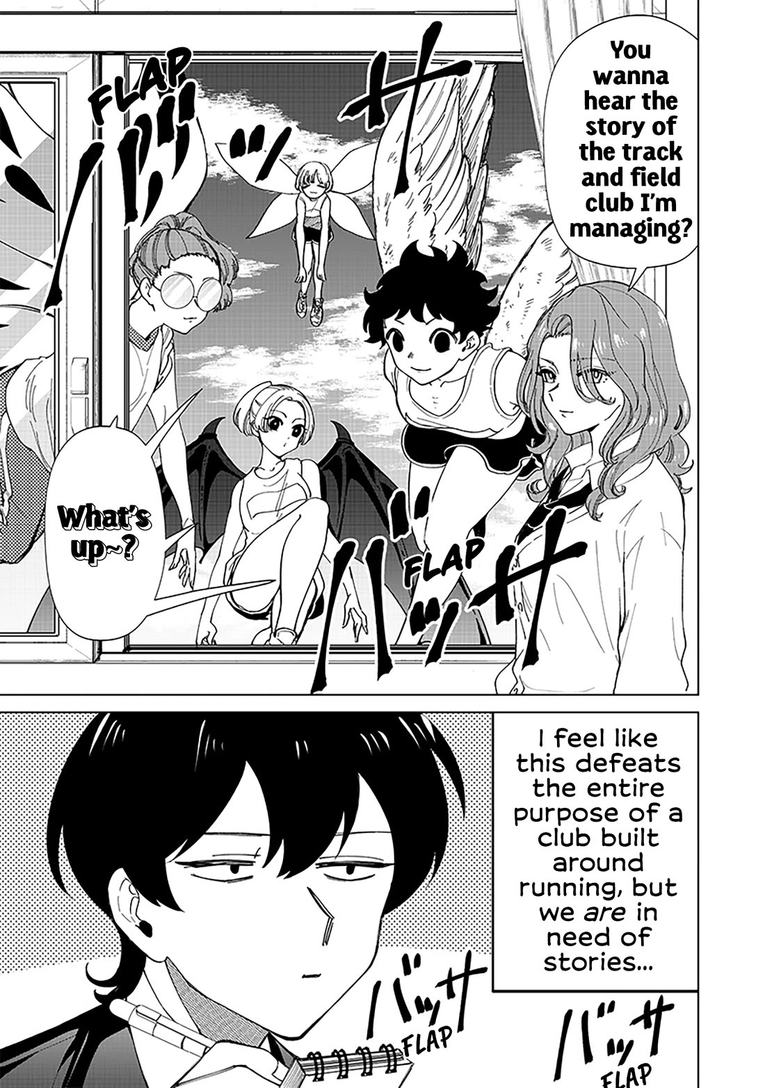 The Gals Who Always Say Insane Things: My Daily Life at a Private Paranormal High School chapter 24.1 page 3