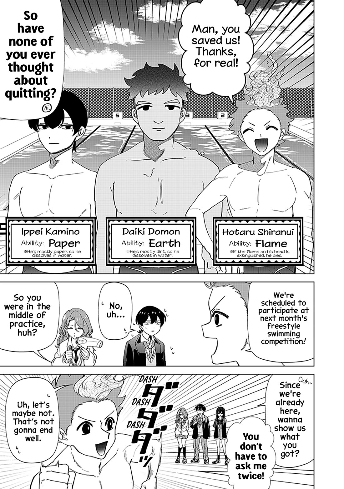 The Gals Who Always Say Insane Things: My Daily Life at a Private Paranormal High School chapter 24.1 page 5