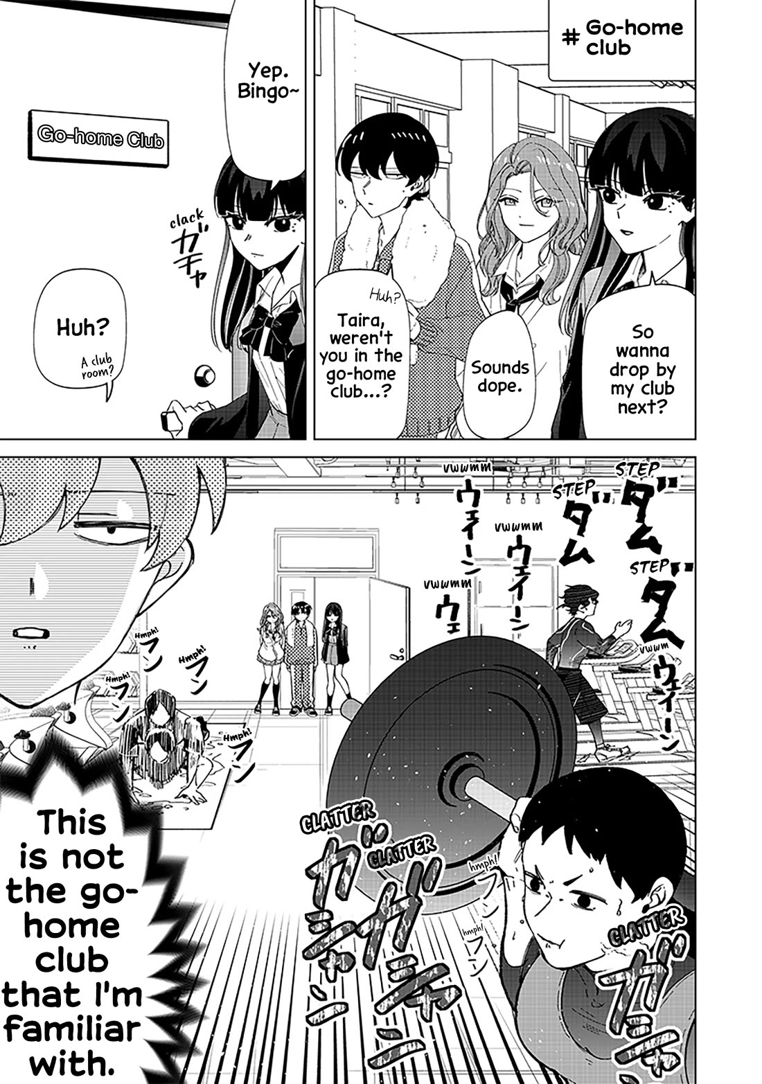 The Gals Who Always Say Insane Things: My Daily Life at a Private Paranormal High School chapter 24.1 page 9