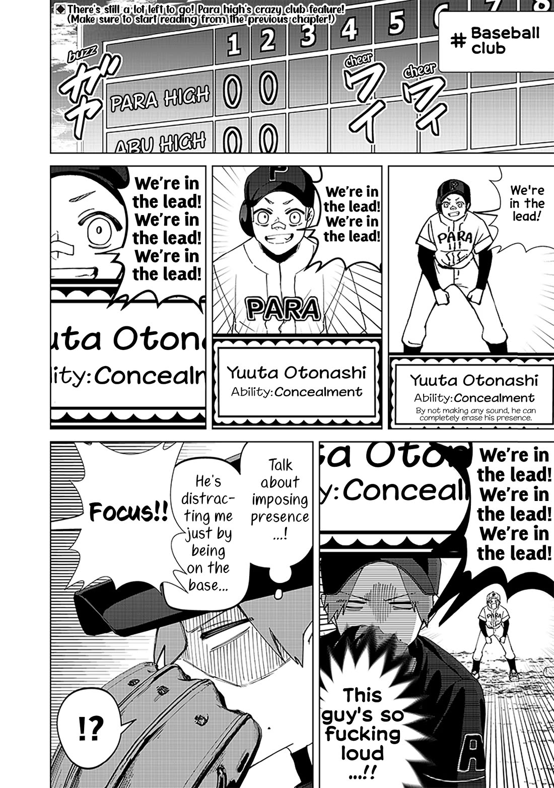 The Gals Who Always Say Insane Things: My Daily Life at a Private Paranormal High School chapter 24.2 page 1