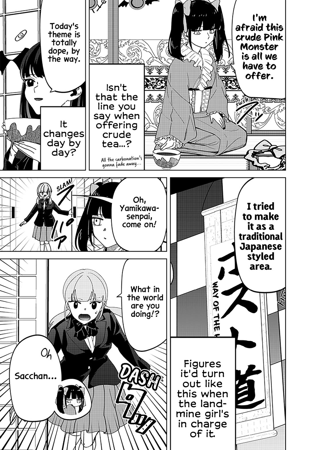 The Gals Who Always Say Insane Things: My Daily Life at a Private Paranormal High School chapter 24.2 page 10