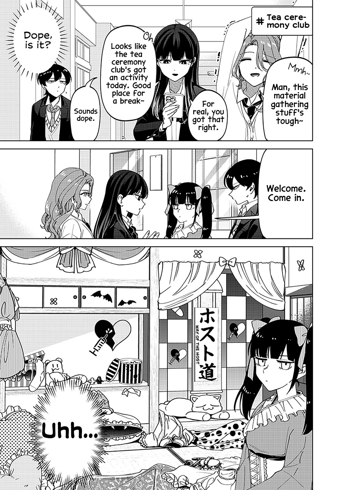 The Gals Who Always Say Insane Things: My Daily Life at a Private Paranormal High School chapter 24.2 page 8