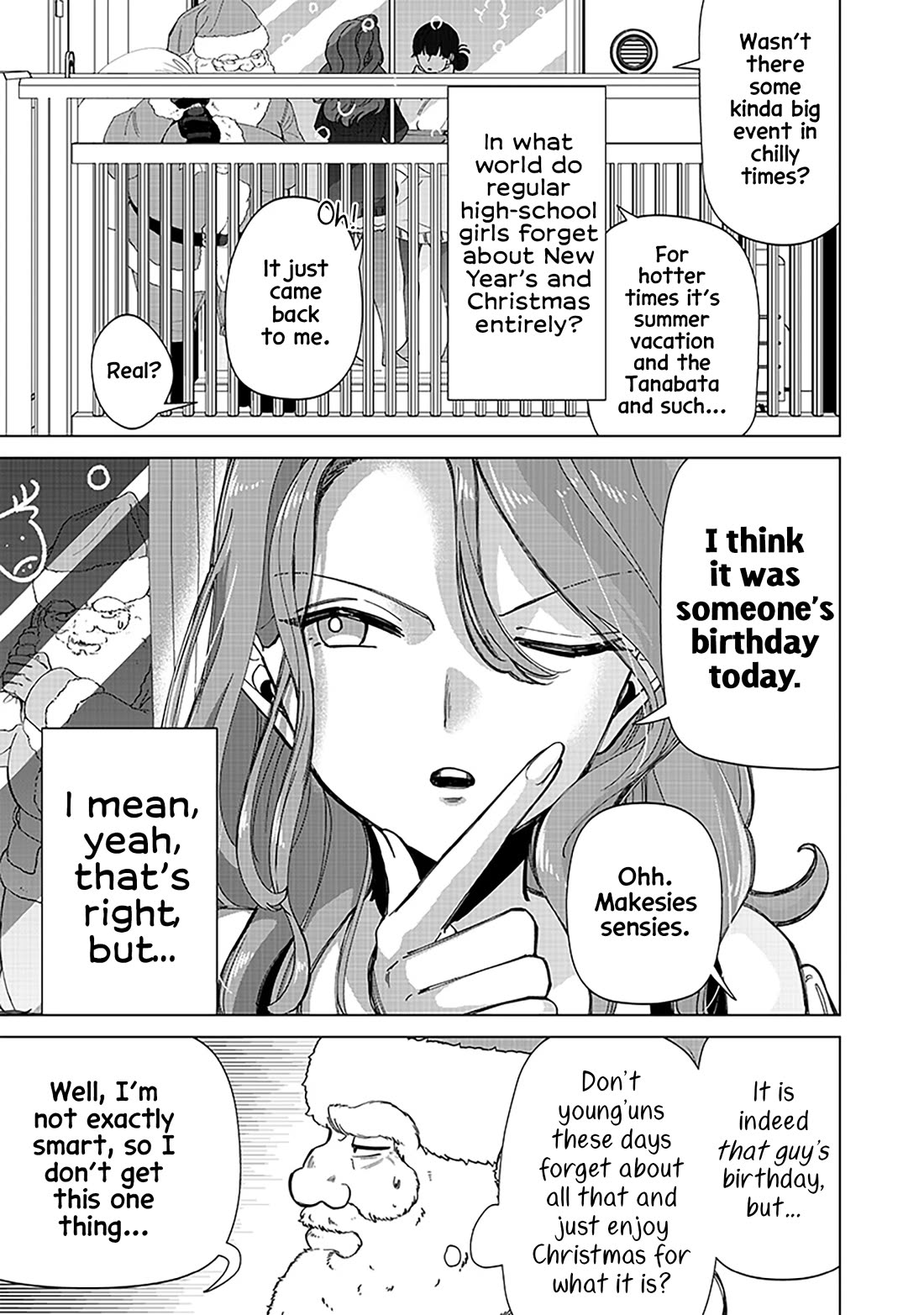 The Gals Who Always Say Insane Things: My Daily Life at a Private Paranormal High School chapter 25.5 page 3