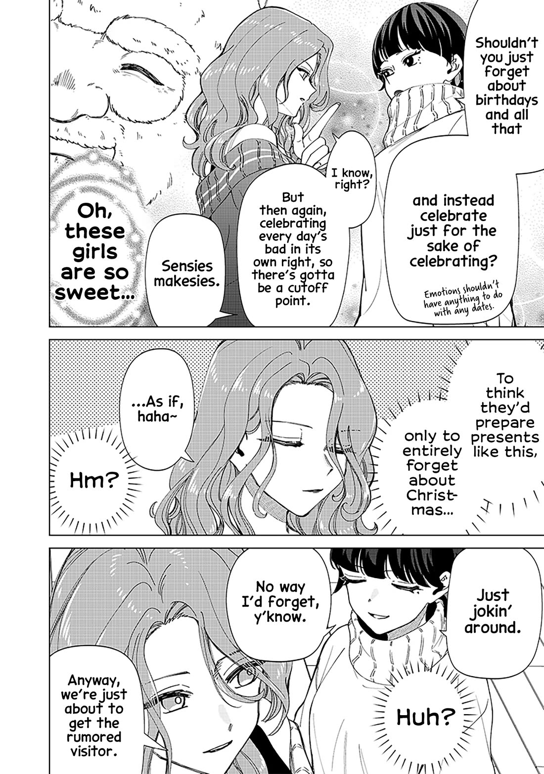 The Gals Who Always Say Insane Things: My Daily Life at a Private Paranormal High School chapter 25.5 page 4