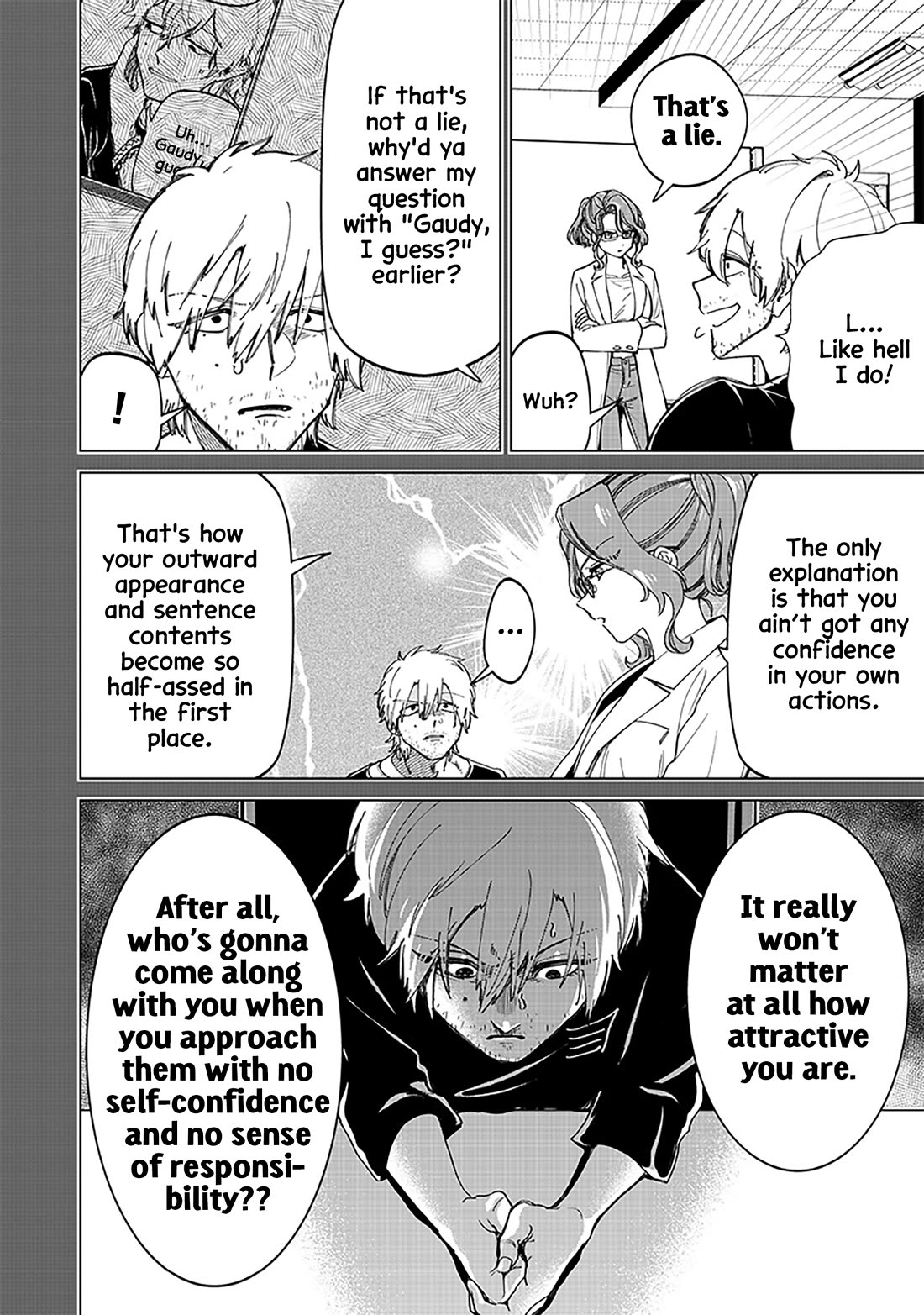 The Gals Who Always Say Insane Things: My Daily Life at a Private Paranormal High School chapter 25 page 12