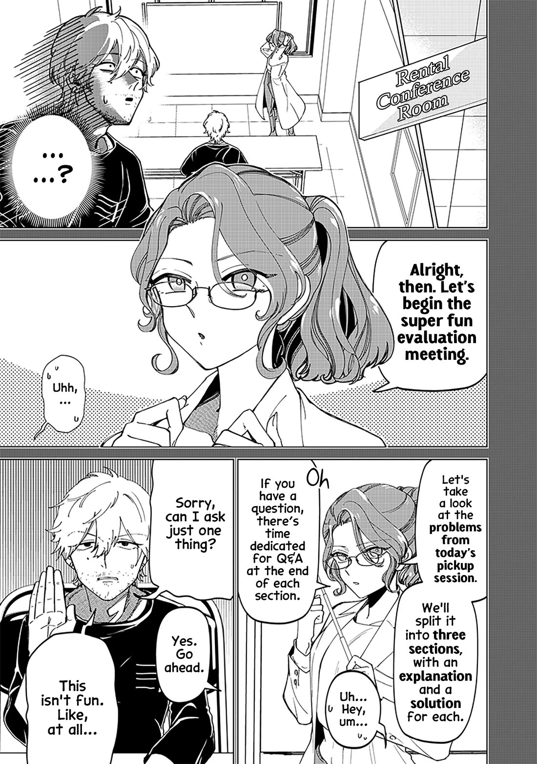 The Gals Who Always Say Insane Things: My Daily Life at a Private Paranormal High School chapter 25 page 3