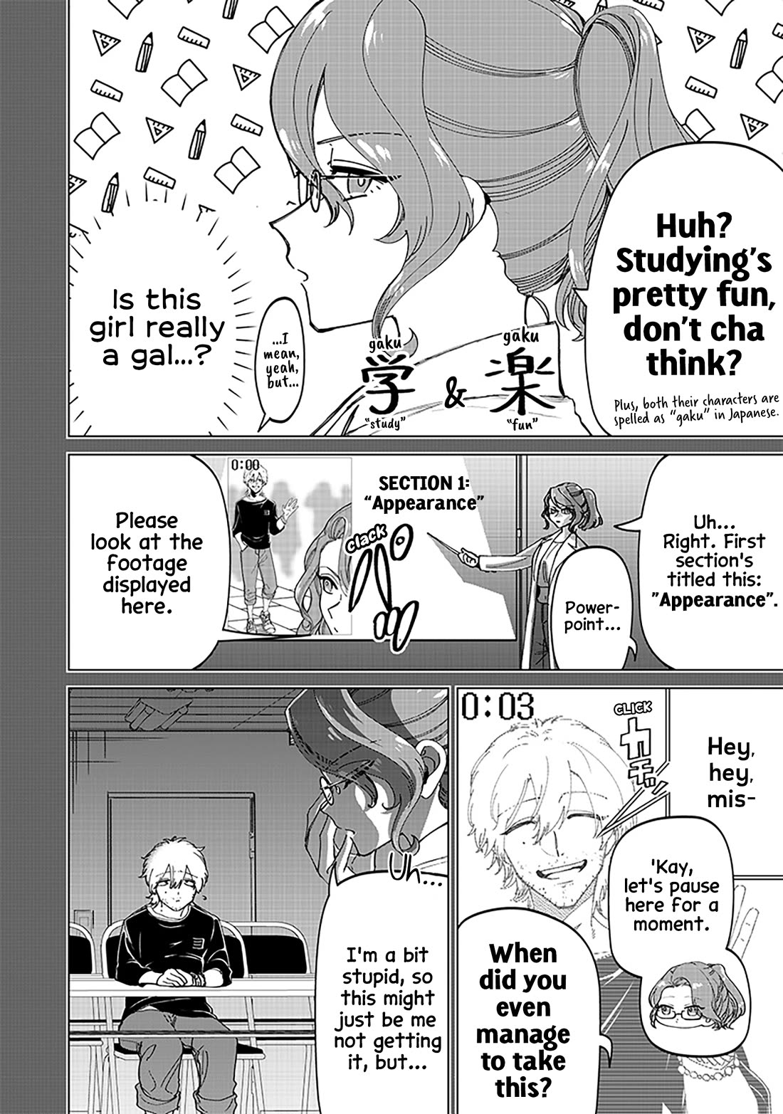 The Gals Who Always Say Insane Things: My Daily Life at a Private Paranormal High School chapter 25 page 4