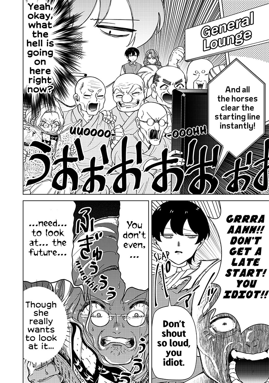 The Gals Who Always Say Insane Things: My Daily Life at a Private Paranormal High School chapter 26 page 12