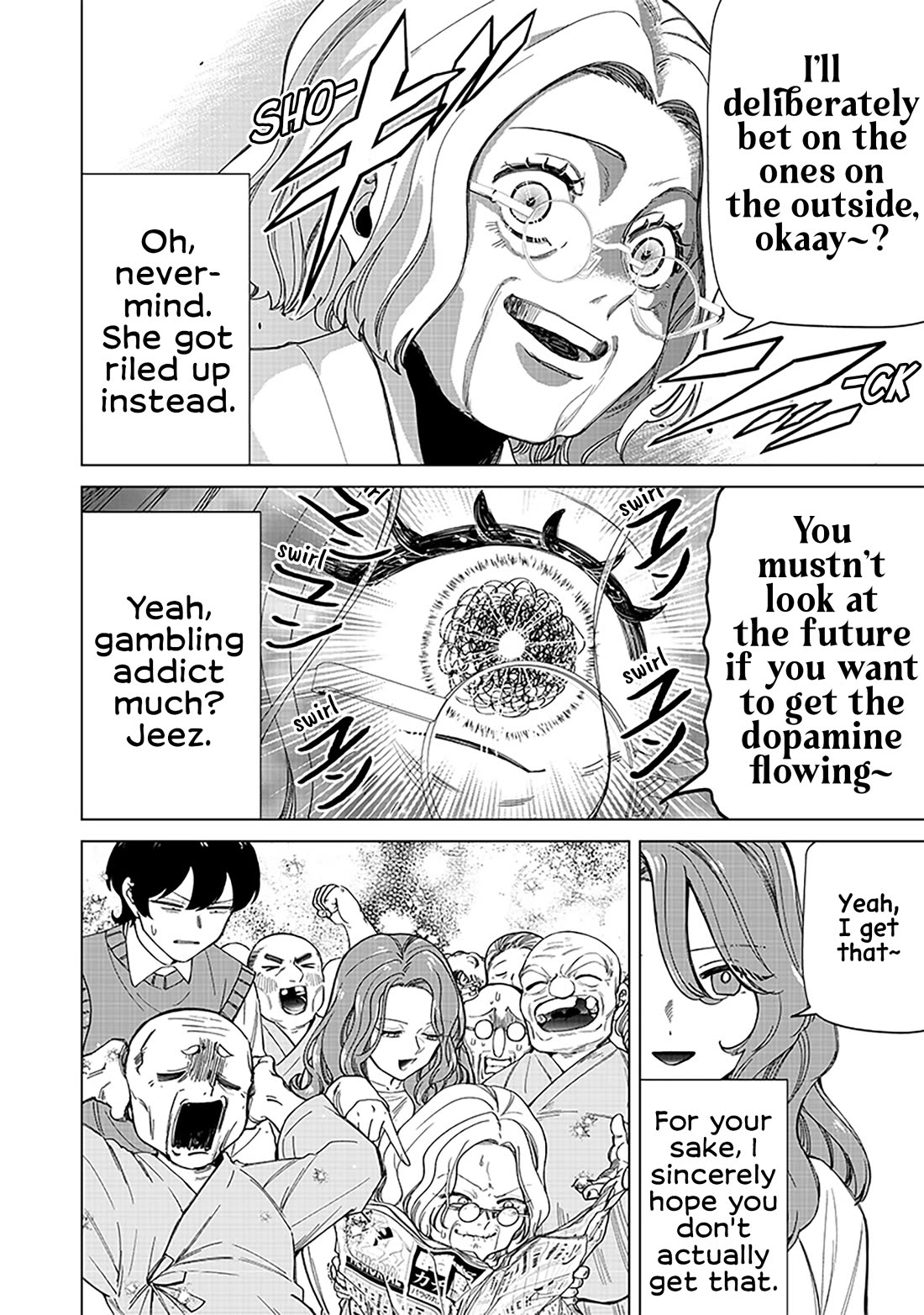 The Gals Who Always Say Insane Things: My Daily Life at a Private Paranormal High School chapter 26 page 14