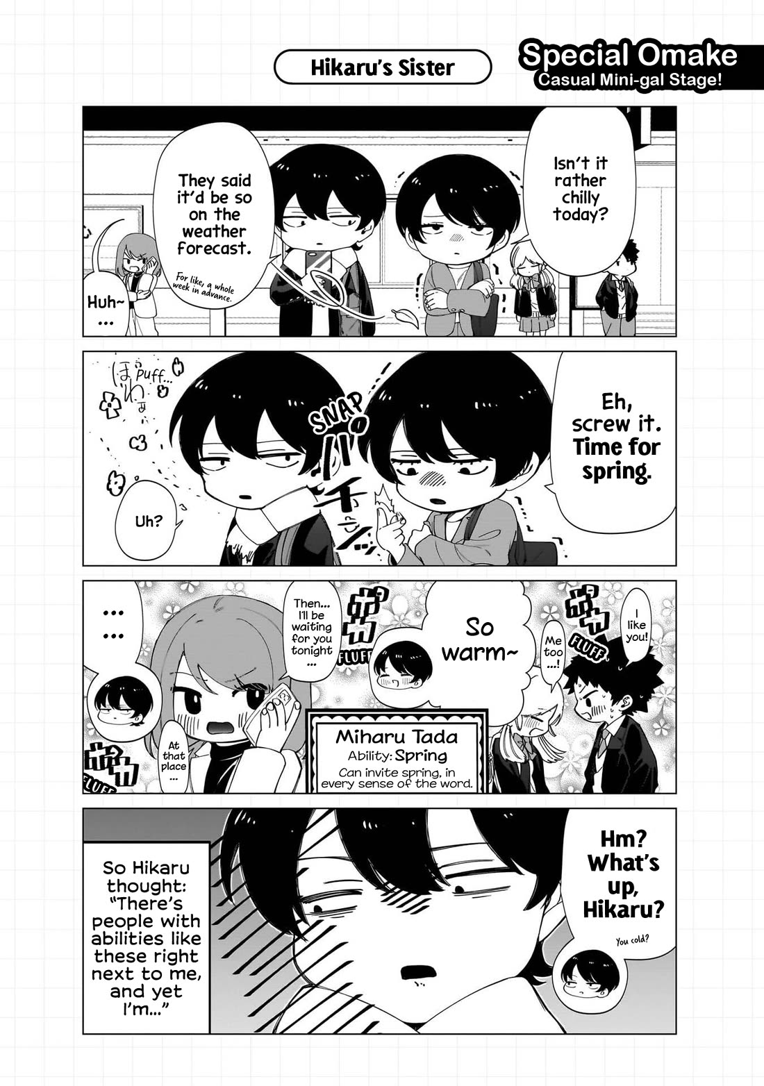 The Gals Who Always Say Insane Things: My Daily Life at a Private Paranormal High School chapter 27.5 page 6