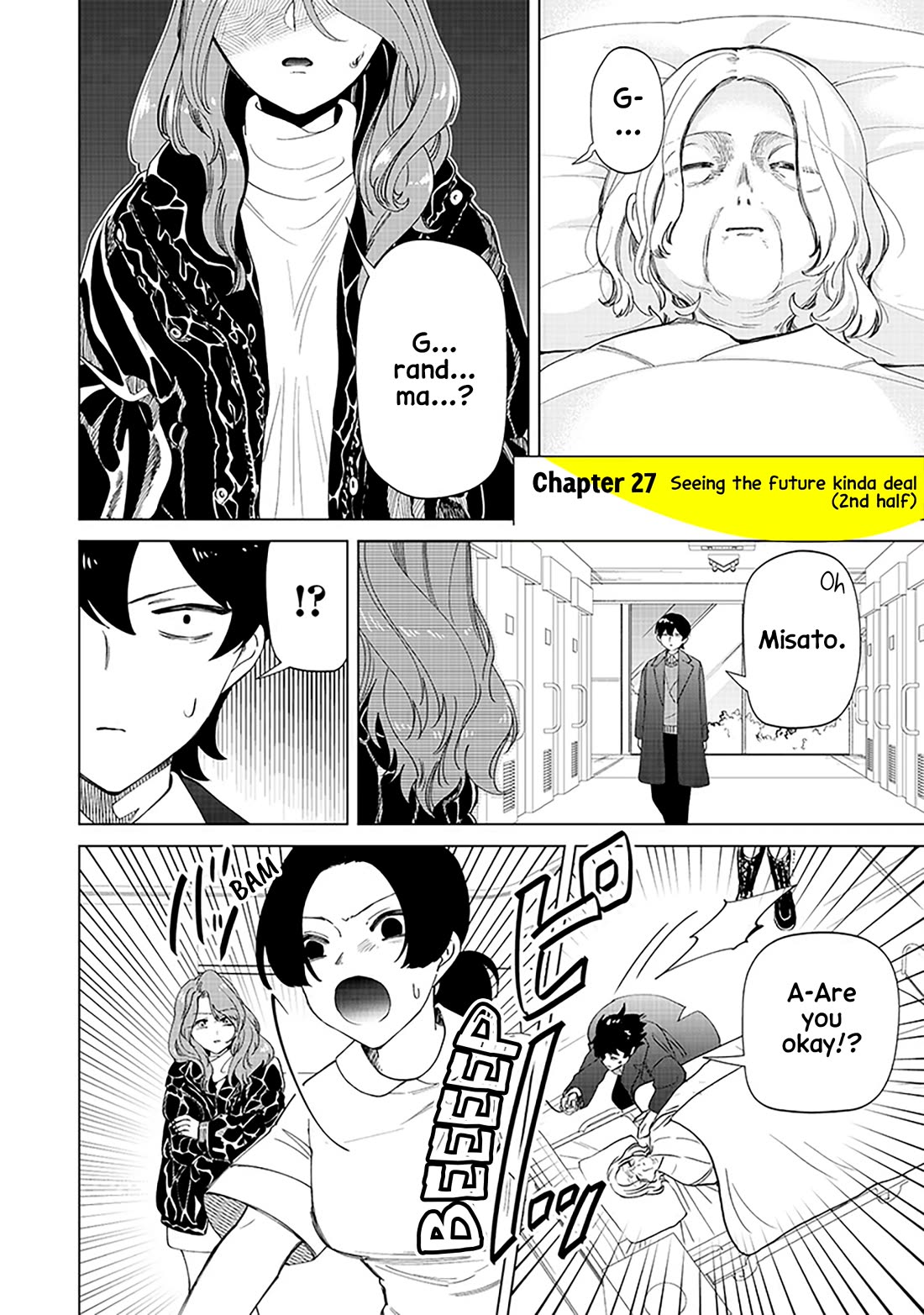 The Gals Who Always Say Insane Things: My Daily Life at a Private Paranormal High School chapter 27 page 2