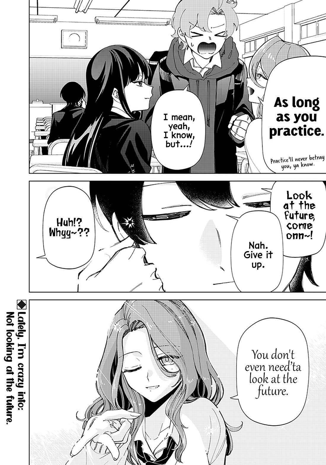 The Gals Who Always Say Insane Things: My Daily Life at a Private Paranormal High School chapter 27 page 26