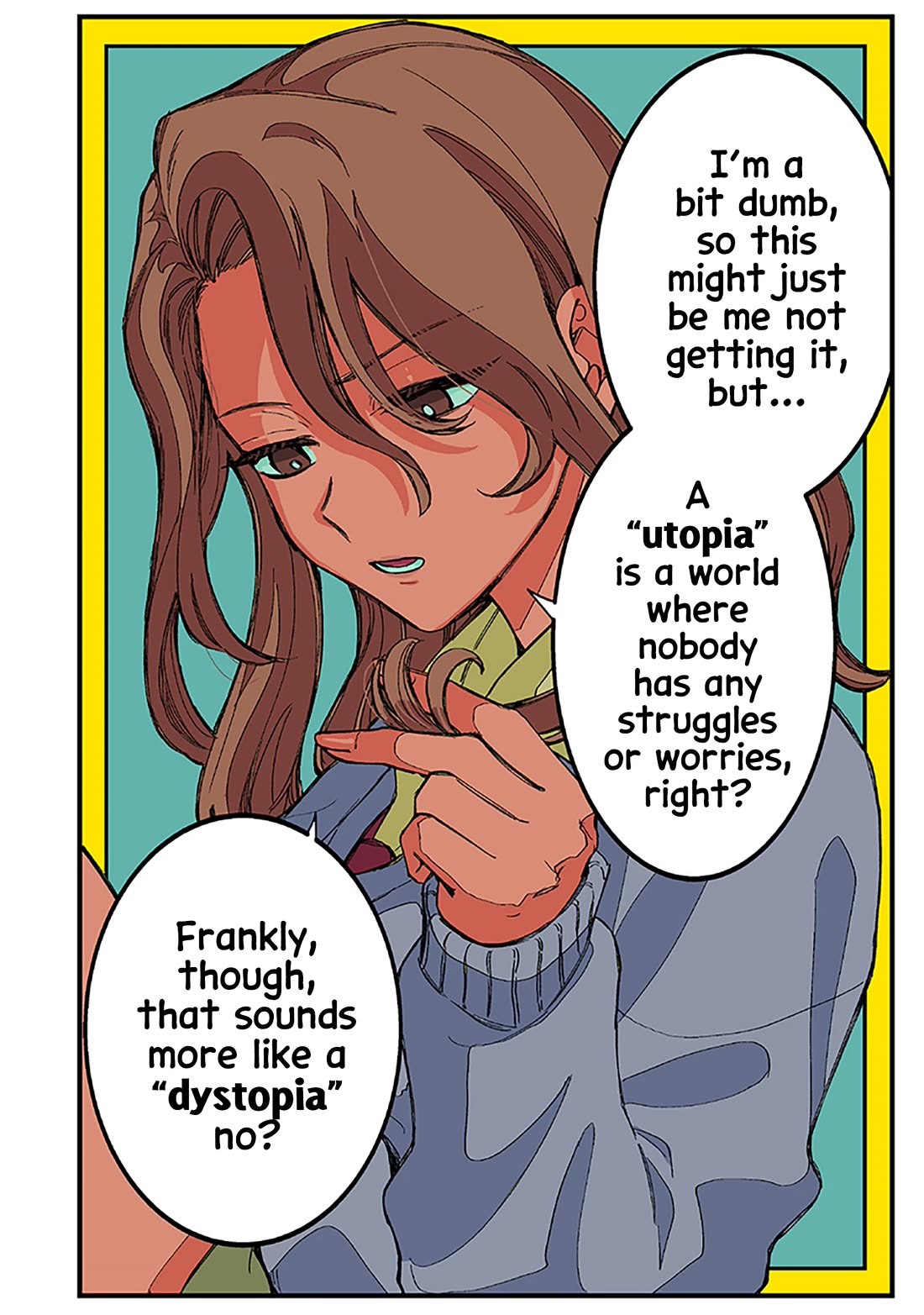 The Gals Who Always Say Insane Things: My Daily Life at a Private Paranormal High School chapter 28.5 page 1