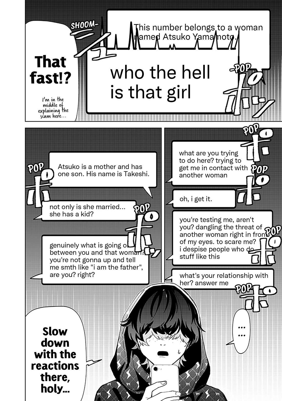 The Gals Who Always Say Insane Things: My Daily Life at a Private Paranormal High School chapter 28 page 12