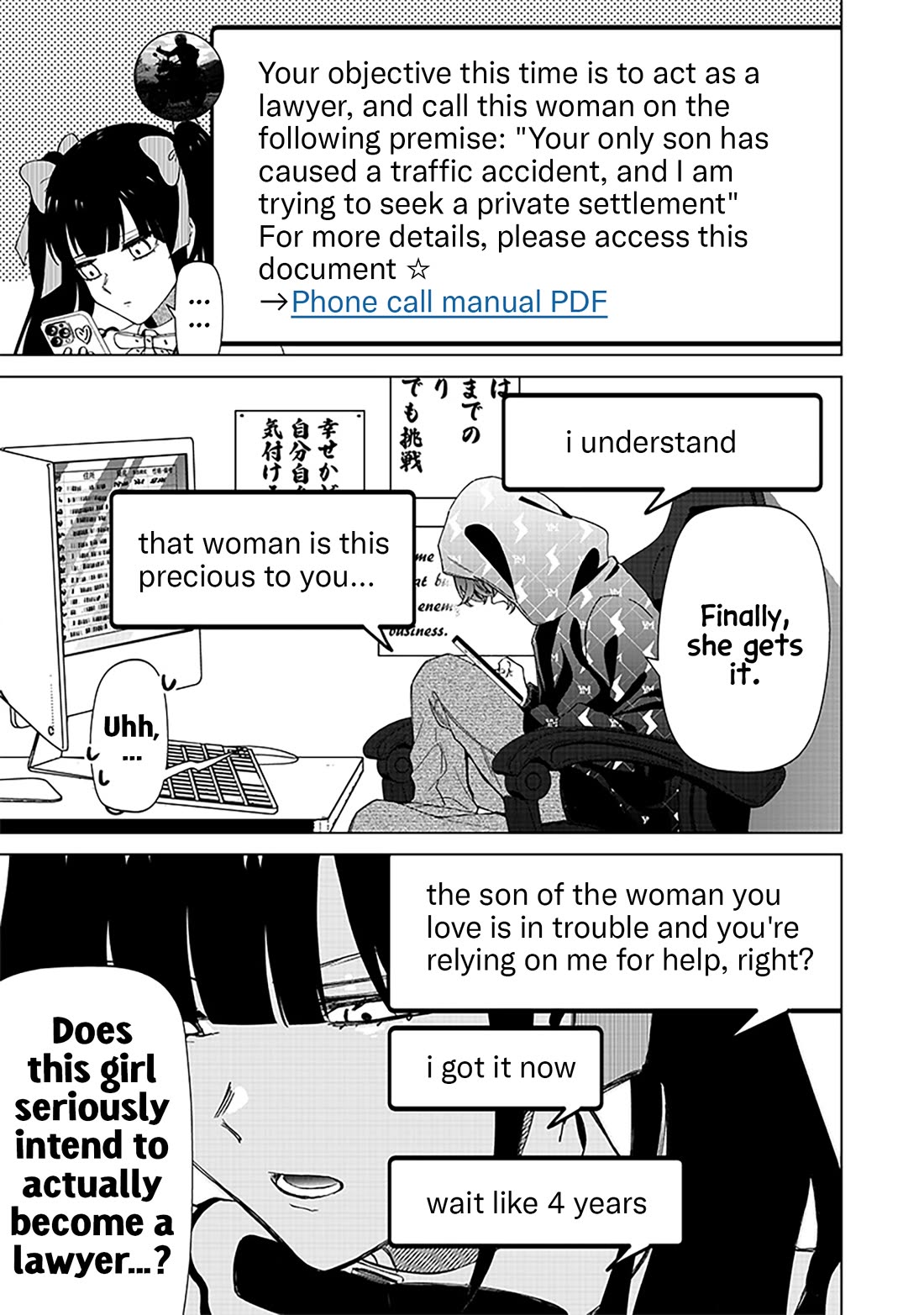 The Gals Who Always Say Insane Things: My Daily Life at a Private Paranormal High School chapter 28 page 13