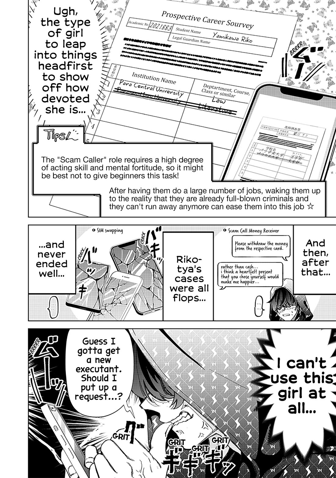 The Gals Who Always Say Insane Things: My Daily Life at a Private Paranormal High School chapter 28 page 14