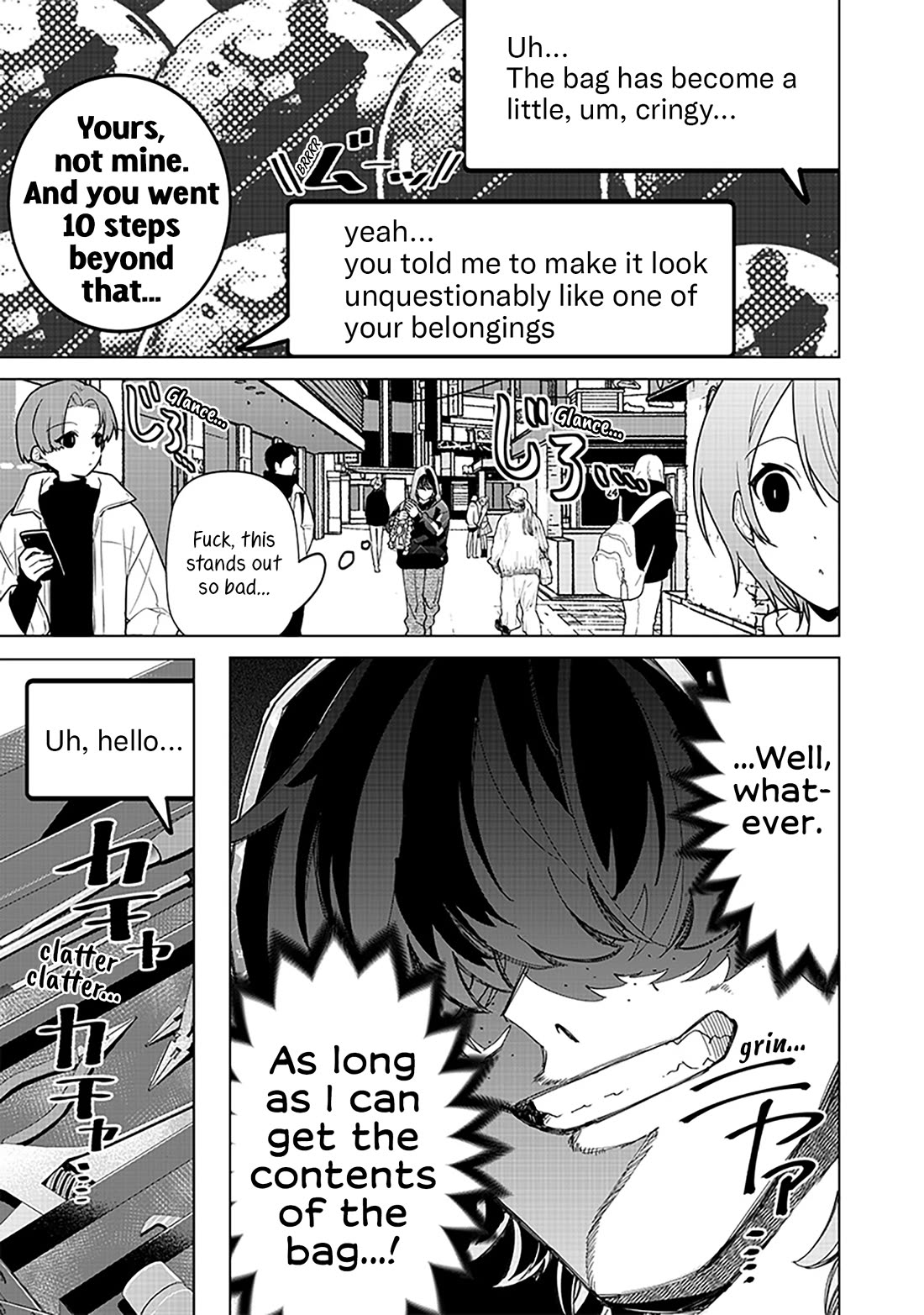 The Gals Who Always Say Insane Things: My Daily Life at a Private Paranormal High School chapter 28 page 9