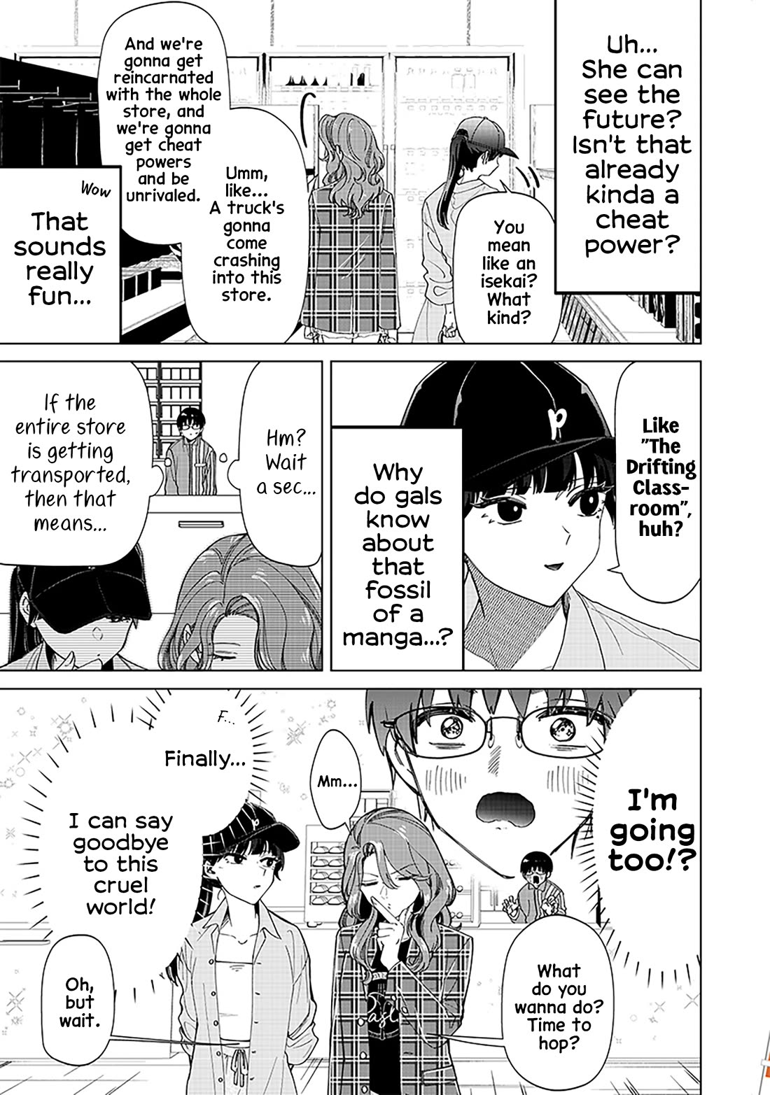 The Gals Who Always Say Insane Things: My Daily Life at a Private Paranormal High School chapter 29 page 3