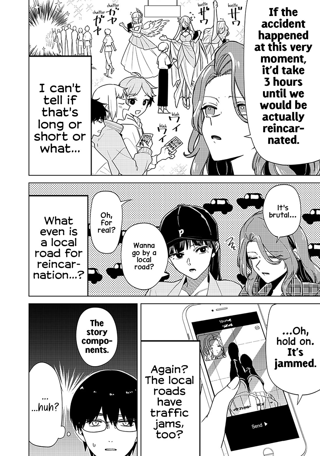 The Gals Who Always Say Insane Things: My Daily Life at a Private Paranormal High School chapter 29 page 6