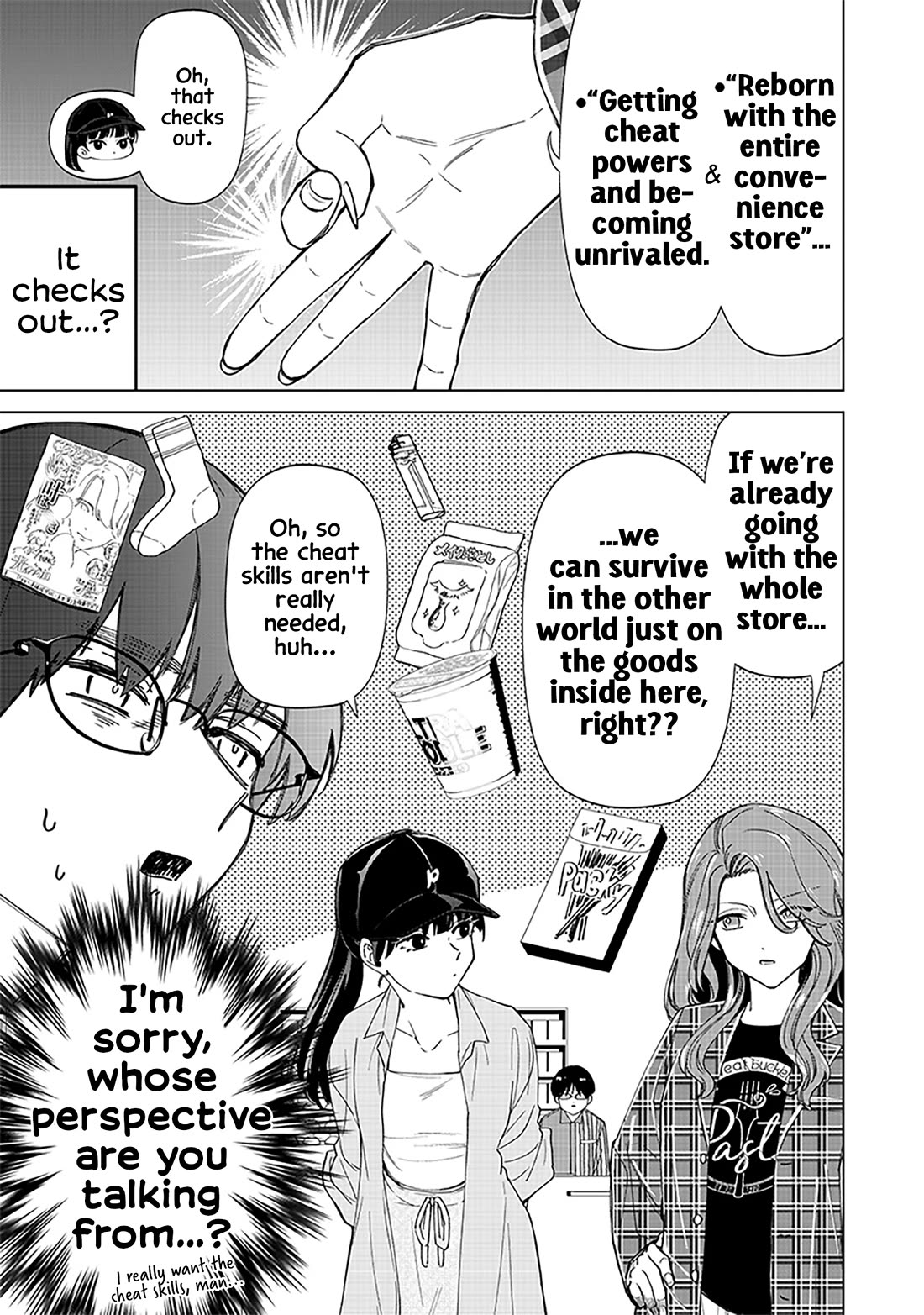 The Gals Who Always Say Insane Things: My Daily Life at a Private Paranormal High School chapter 29 page 7