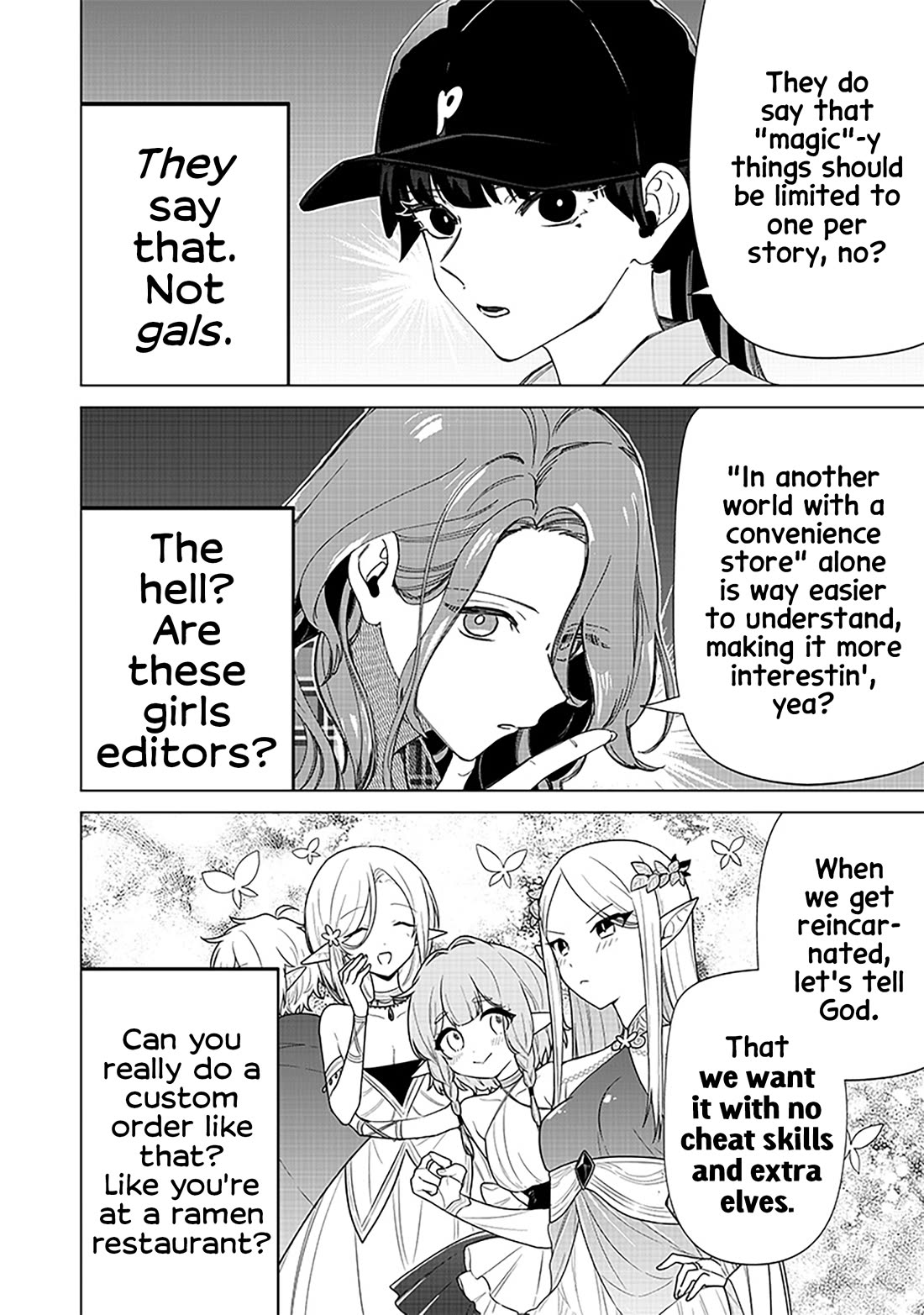 The Gals Who Always Say Insane Things: My Daily Life at a Private Paranormal High School chapter 29 page 8