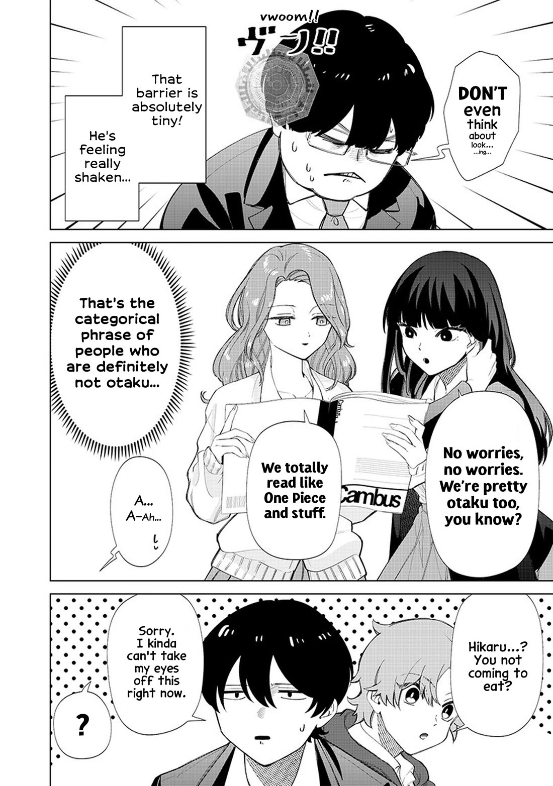 The Gals Who Always Say Insane Things: My Daily Life at a Private Paranormal High School chapter 3 page 5