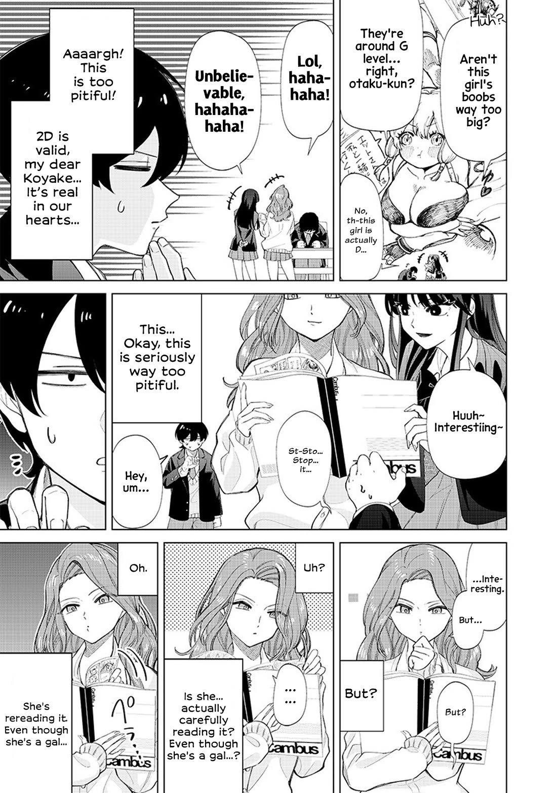 The Gals Who Always Say Insane Things: My Daily Life at a Private Paranormal High School chapter 3 page 6