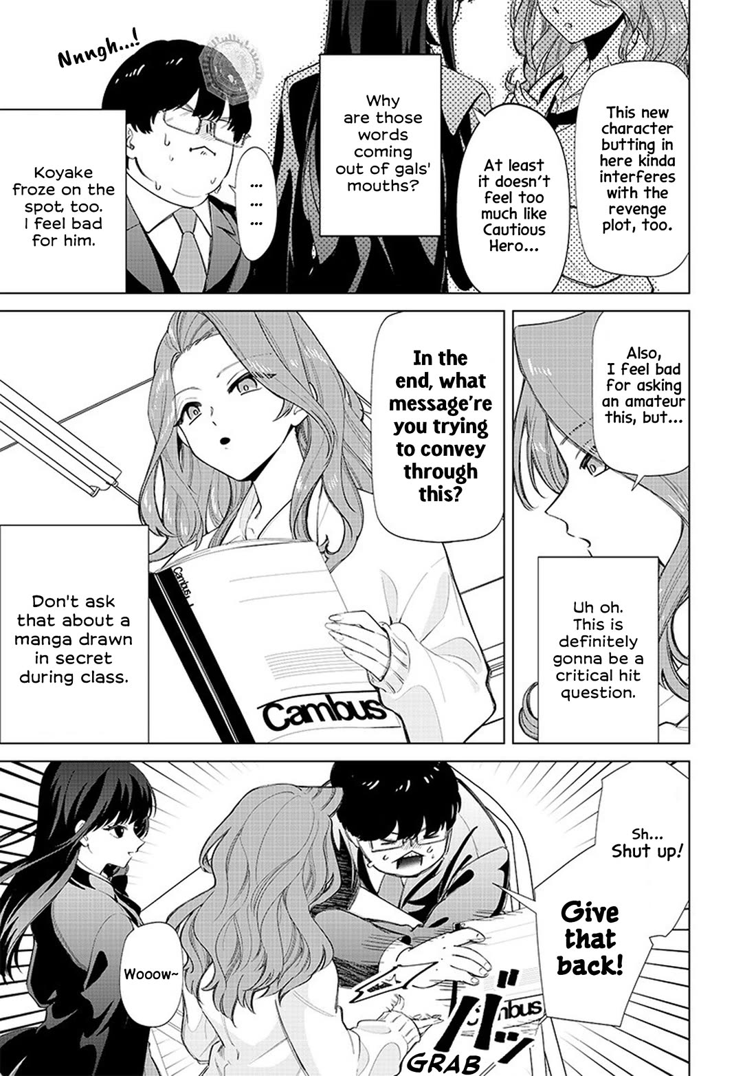 The Gals Who Always Say Insane Things: My Daily Life at a Private Paranormal High School chapter 3 page 8