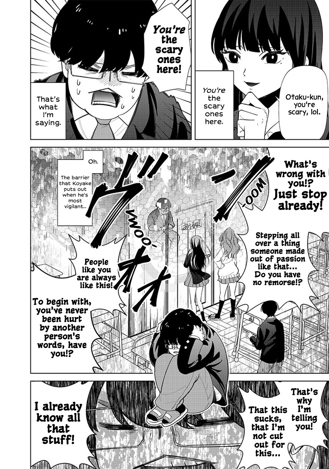 The Gals Who Always Say Insane Things: My Daily Life at a Private Paranormal High School chapter 3 page 9