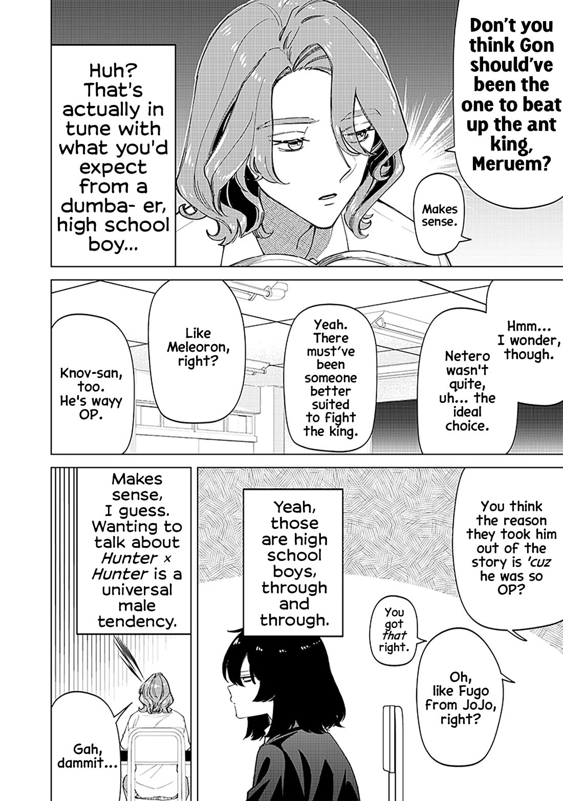 The Gals Who Always Say Insane Things: My Daily Life at a Private Paranormal High School chapter 30 page 10