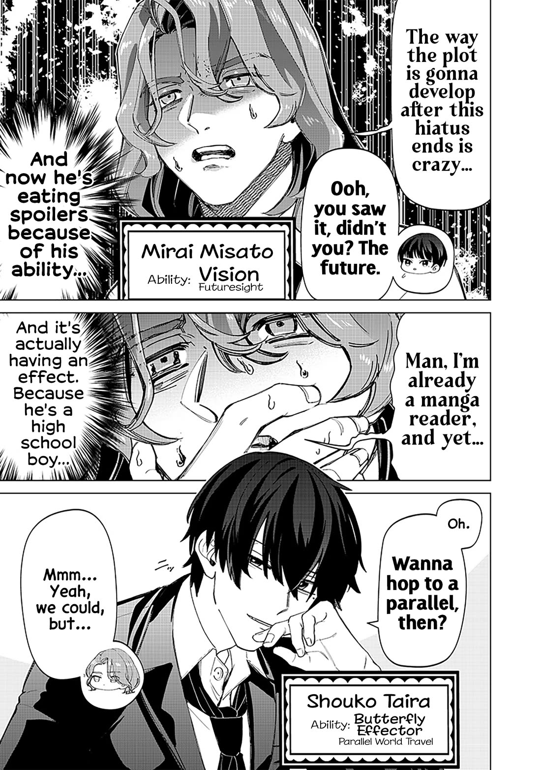 The Gals Who Always Say Insane Things: My Daily Life at a Private Paranormal High School chapter 30 page 11