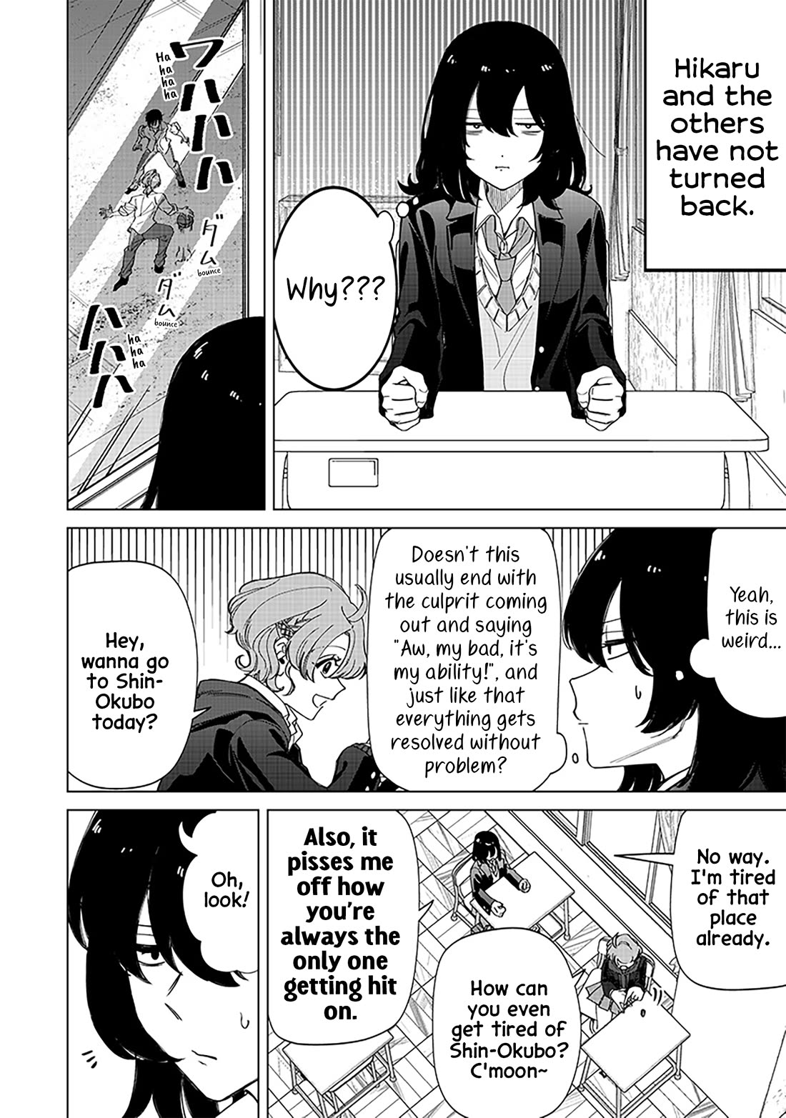 The Gals Who Always Say Insane Things: My Daily Life at a Private Paranormal High School chapter 30 page 16