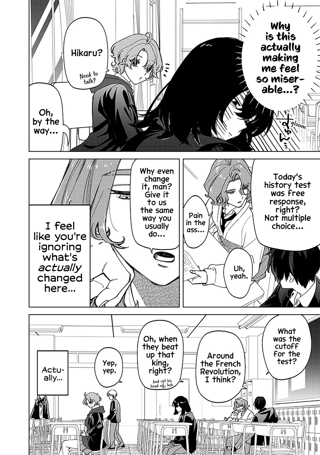 The Gals Who Always Say Insane Things: My Daily Life at a Private Paranormal High School chapter 30 page 8