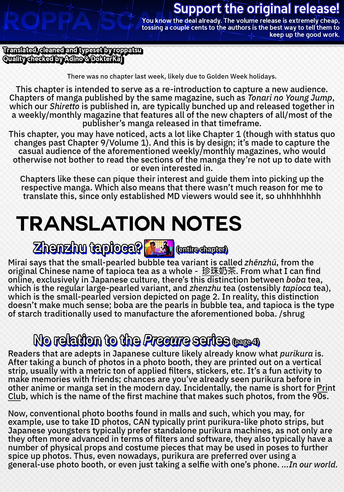 The Gals Who Always Say Insane Things: My Daily Life at a Private Paranormal High School chapter 31.5 page 9