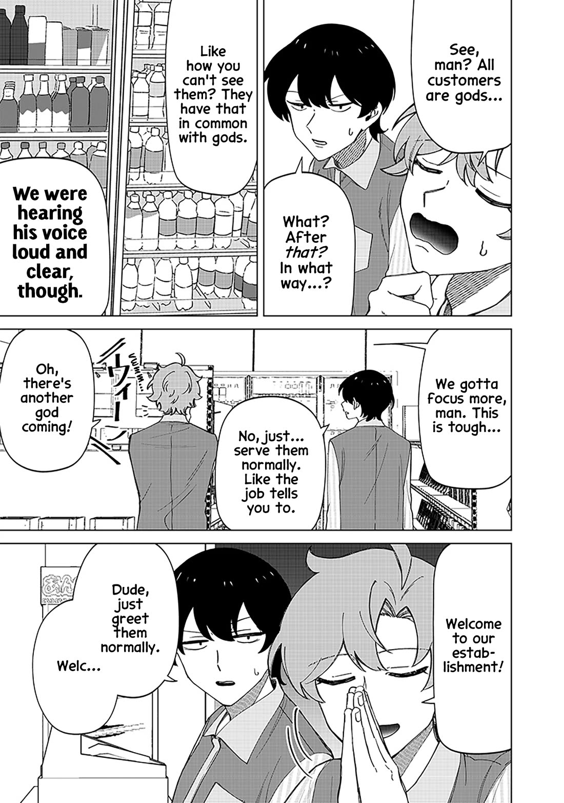 The Gals Who Always Say Insane Things: My Daily Life at a Private Paranormal High School chapter 31 page 13